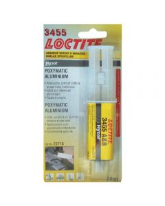 Mastic époxy alu 'POXYMATIC' 24 ml Loctite