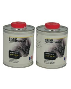 Mousse polyuréthane 2 composants de SOROMAP 1,5 litres 