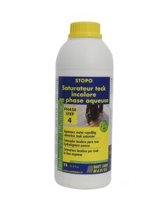 Saturateur teck hydrofugeant 'STOPO' 1 litre Matt chem