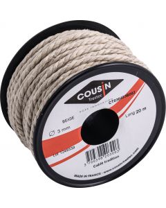 Traditional cable thread Ø 3 mm - reel 20 m
