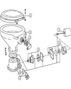 Spare parts for OCEAN TECHNOLOGIES electric toilets Ocean technologies