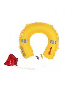 Inflatable horseshoe buoy Plastimo