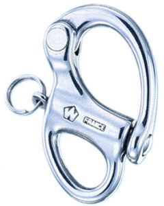 Mosquetón para driza con ojo