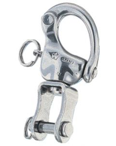 Mosquetón con giratorio + grillete