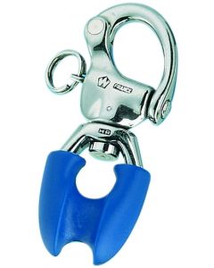 Mosquetón con giratorio & guardacabos