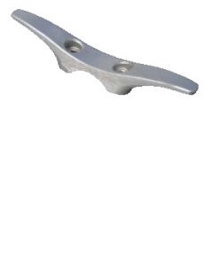 Aluminium mast cleat
