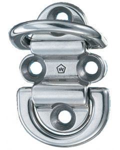 Double articulated padeye