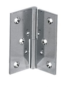 Bisagra latón cromado 60x50 mm