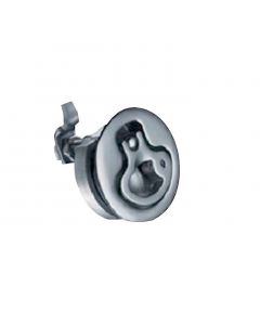 Compression latch with lock 