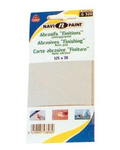 Abrasif-feuille à sec pour cale