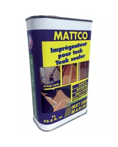 'MATTCO' teak sealer Matt chem