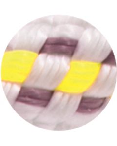 Meridian bianco filo giallo