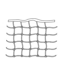 Square knotted mesh rail nets (home delivery)