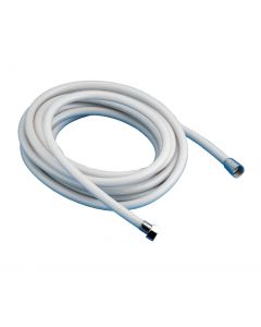 Flexible de ducha PVC Blanco 2.5m