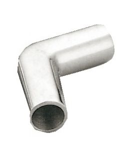 Acodado inox 90° para capotas y biminis