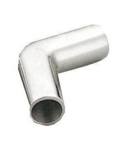 Coude inox 90° pour capotes et biminis AD