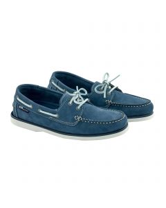 Zapatos Crew Mujer Nubuck marino XM-YACHTING