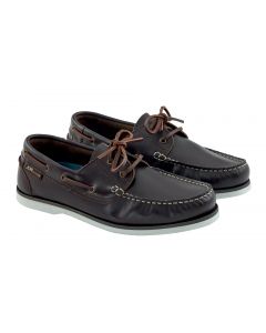 XM-YACHTING Men's Leather Crew shoes Brown