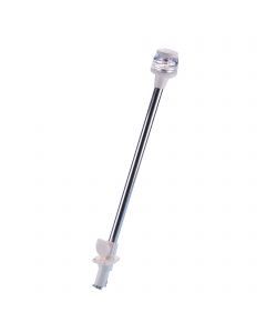 Feu LED blanc 360° sur mâtereau amovible