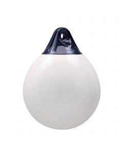 White fender buoy Polyform