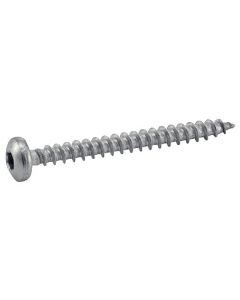 Cylindrical head wood screw