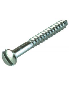 Countersunk wood screws convex head