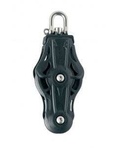 Polea sin rodamientos con violín giratorio grillete