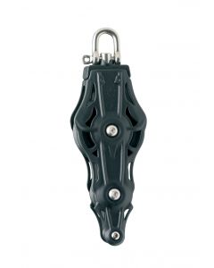 Polea sin rodamientos con violín giratorio grillete arraigo