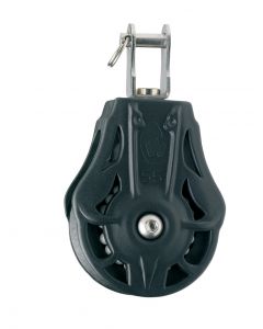 Polea con rodamientos simple giratorio horquilla WICHARD