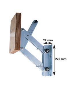 Soporte articulado aluminio