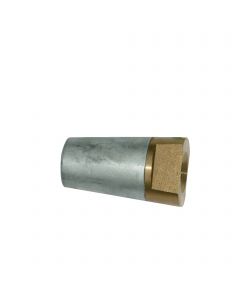 Anodic nut for propeller shaft 