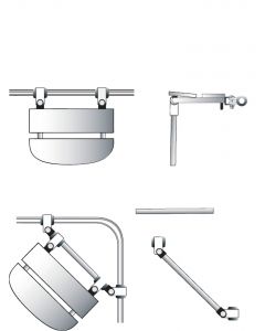 Angle support for seat