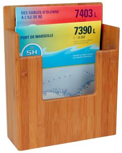 Accessori per interni in Bambù Supporto per carte e libri