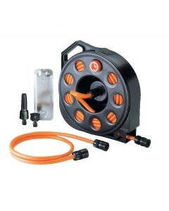 Manguera con enrollador Claber