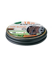 Top black Hose ø15mm, L : 15m