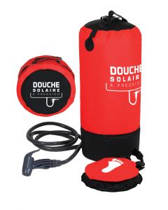 Ducha solar a presión