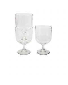 Copas apilables 'Java' - por unidad Couleur mer