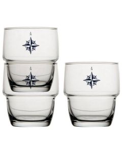NORTHWIND STACKING GLASS SET 6