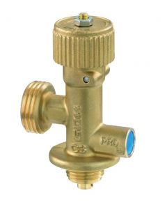 Rubinetto di chiusura del gas per bombola