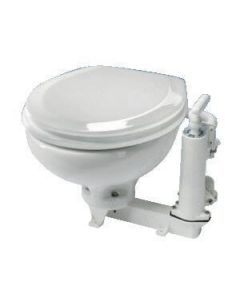 WC marino RM 69 Modello in porcellana sedile copri wc in legno bianco Raske