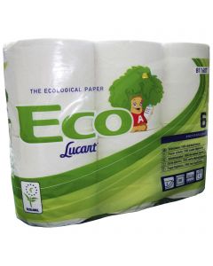 Papier toilette biodégradable Par 6 