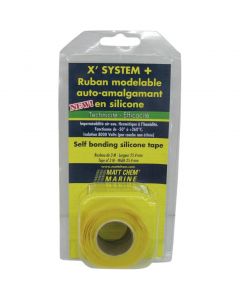 Ruban auto-amalgamant 'X SYSTEM+' Transparent, 25.4 mm x 3 m 