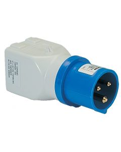 Adapter male P17female standard 16A