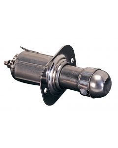 Cigar lighter stainless steel and chrome + lighting