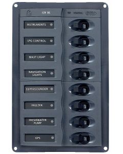 Quadro con 8 interruttori MARINCO
