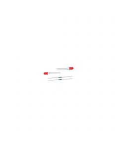 Led rouge + résistance pour tableaux électriques SCHEIBER