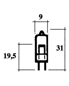 Ampoules classiques G4 - 10 W, 12 V Euromarine