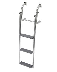 Ladder swivel telescopic for transom