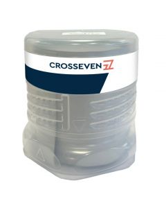 Kit de reparación de PVC bicomponente de 125 ml - blanco CROSSEVEN