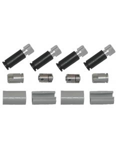 Kit bisagra alu de fricción para escotilla Low y Medium